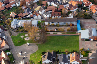 Grundschule in Neupotz im Bundesland Rheinland-Pfalz, Deutschland