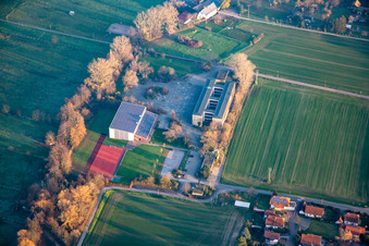 Klingbachschule im Ortsteil Ingenheim in Billigheim-Ingenheim im Bundesland Rheinland-Pfalz, Deutschland