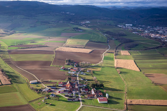 Solardrehdach des Weingut Schowalter im Ortsteil Deutschhof in Kapellen-Drusweiler im Bundesland Rheinland-Pfalz, Deutschland