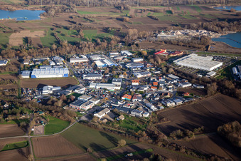 Gewerbegebiet Perläckerstr in Hagenbach im Bundesland Rheinland-Pfalz, Deutschland