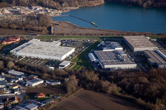 Industriegebiet Faureciastraße Faurecia GmbH in Hagenbach im Bundesland Rheinland-Pfalz, Deutschland