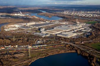 Daimler Truck AG in Wörth am Rhein im Bundesland Rheinland-Pfalz, Deutschland