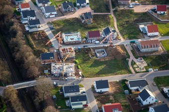 Neubaugebiet K2 Veilchenweg in Kandel im Bundesland Rheinland-Pfalz, Deutschland
