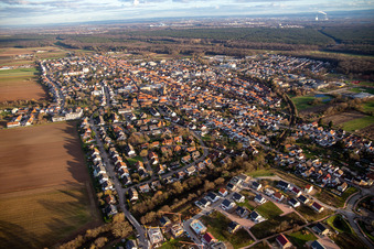 Burgenring in Kandel im Bundesland Rheinland-Pfalz, Deutschland