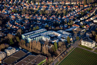 Luftbild von Wickert Maschinenbau GmbH an der Wollmesheimer Höhe in Landau in der Pfalz im Bundesland Rheinland-Pfalz, Deutschland