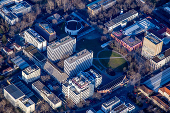 KIT Audimax Campus Süd im Ortsteil Innenstadt-Ost in Karlsruhe im Bundesland Baden-Württemberg, Deutschland