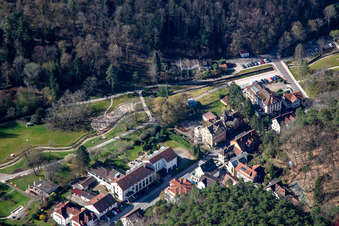 Kneippstraße Hotel Kurparkblick in Bad Bergzabern im Bundesland Rheinland-Pfalz, Deutschland