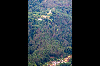 Burgruine Große Lauenburg im Ortsteil Stecklenberg in Thale im Bundesland Sachsen-Anhalt, Deutschland