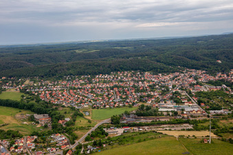 Bahnhof Gernrode in Quedlinburg im Bundesland Sachsen-Anhalt, Deutschland