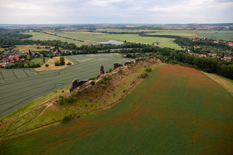 Teufelsmauer Mittelsteine im Ortsteil Weddersleben in Thale im Bundesland Sachsen-Anhalt, Deutschland
