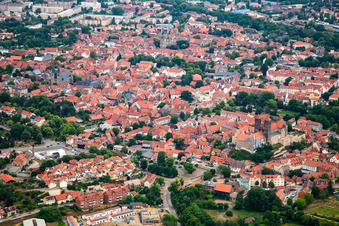 Stiftskirche St. Servatii in Quedlinburg im Bundesland Sachsen-Anhalt, Deutschland