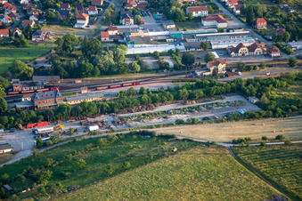 Bahnhof des Freundeskreis Selketalbahn e. V im Ortsteil Gernrode in Quedlinburg im Bundesland Sachsen-Anhalt, Deutschland