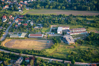 Gemeinschafts Schule, Grundschule und  SINE-CURA-Schule im Ortsteil Gernrode in Quedlinburg im Bundesland Sachsen-Anhalt, Deutschland