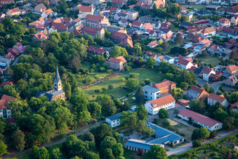 Lindenhofskirche im Ortsteil Neinstedt in Thale im Bundesland Sachsen-Anhalt, Deutschland