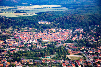 Altstadt umterm Schlosshotel Blankenburg im Bundesland Sachsen-Anhalt, Deutschland
