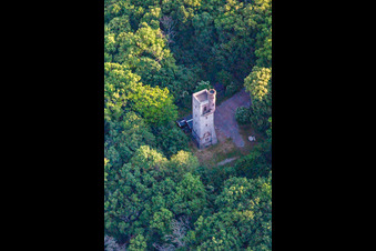 Luftbild von HWN 209 Moltkewarte in Sangerhausen im Bundesland Sachsen-Anhalt, Deutschland