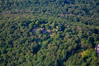Kyffhäuser Unterburg im Ortsteil Steinthaleben in Kyffhäuserland im Bundesland Thüringen, Deutschland