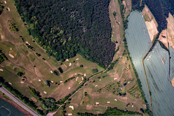Golfclub Schloß Meisdorf e.V in Falkenstein im Bundesland Sachsen-Anhalt, Deutschland aus der Luft