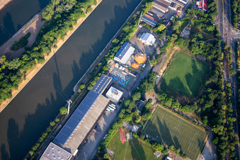 Kinder- und Jugendzirkus Paletti eV im Ortsteil Neckarstadt-Ost in Mannheim im Bundesland Baden-Württemberg, Deutschland