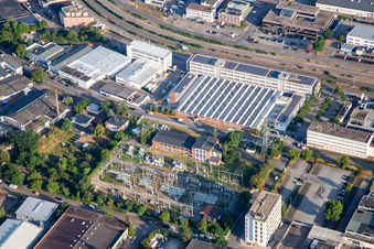 Trierer Straße im Ortsteil Käfertal in Mannheim im Bundesland Baden-Württemberg, Deutschland