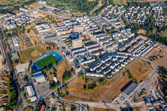 George-Washington-Straße im Ortsteil Käfertal in Mannheim im Bundesland Baden-Württemberg, Deutschland