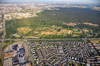 Luftbild von Golf Club Mannheim-Viernheim 1930 e.V im Bundesland Hessen, Deutschland