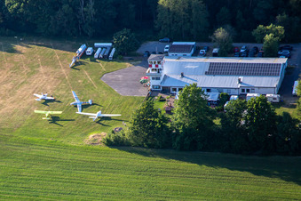 Flugplatz Vielbrunn in Michelstadt im Bundesland Hessen, Deutschland