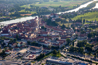 Altstadt von Westen in Ptuj, Slowenien