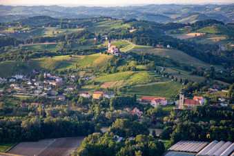 Kirche Gorca - Marijina cerkev v Malečniku in Maribor, Slowenien