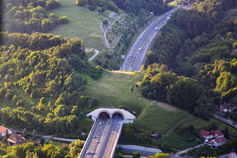 Grünbrücke über die E59 in Maribor, Slowenien