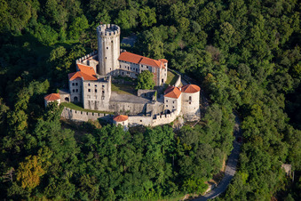 Burg / Grad Rihemberk in Nova Gorica, Slowenien von oben