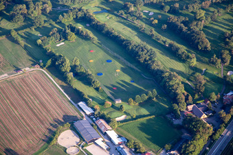 Luftbild von Golf Club Strasbourg in Illkirch-Graffenstaden im Bundesland Bas-Rhin, Frankreich
