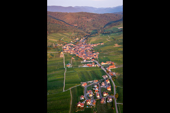 Luftbild von Blienschwiller im Bundesland Bas-Rhin, Frankreich