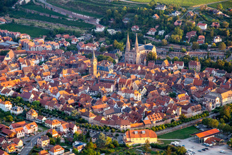 Altstadt in Obernai im Bundesland Bas-Rhin, Frankreich