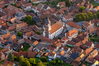 Eglise Bischoffsheim im Bundesland Bas-Rhin, Frankreich