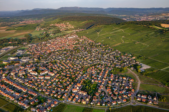 Luftbild von Marlenheim im Bundesland Bas-Rhin, Frankreich