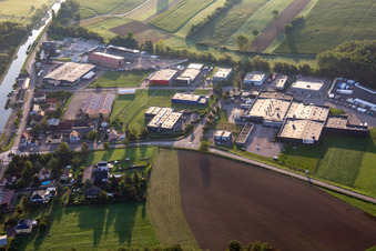 Gewerbegebiet in Hochfelden im Bundesland Bas-Rhin, Frankreich