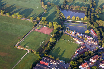 Stade De Football und   AAPMA Hochfelden (Angelverein) im Bundesland Bas-Rhin, Frankreich