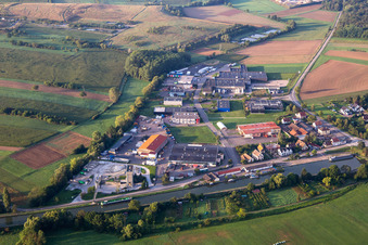 Gewerbegebiet Rue du Tabac in Hochfelden im Bundesland Bas-Rhin, Frankreich