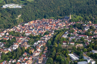 Historische Altstadt von Norden in Meisenheim im Bundesland Rheinland-Pfalz, Deutschland