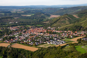 Luftbild von Odernheim am Glan im Bundesland Rheinland-Pfalz, Deutschland