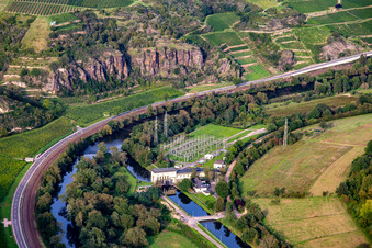 Wasserkraftwerk Umspannwerk in Niederhausen im Bundesland Rheinland-Pfalz, Deutschland