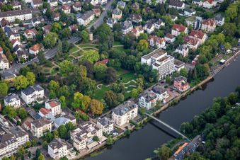 Oranien Park in Bad Kreuznach im Bundesland Rheinland-Pfalz, Deutschland