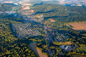 Maulbronn von Osten im Bundesland Baden-Württemberg, Deutschland