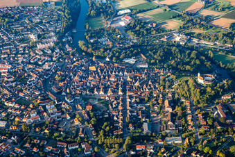 Heilbronner Straße in Vaihingen an der Enz im Bundesland Baden-Württemberg, Deutschland