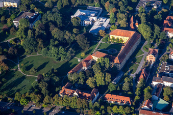 Schloß und Schlosskirche Winnenden im Bundesland Baden-Württemberg, Deutschland