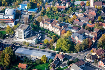 Luftaufnahme von Epilepsiezentrum Kork in Kehl im Bundesland Baden-Württemberg, Deutschland