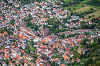 Saint Martin Obergrombach in Bruchsal im Bundesland Baden-Württemberg, Deutschland