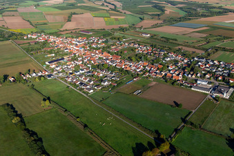 Schweighofen von Südosten im Bundesland Rheinland-Pfalz, Deutschland