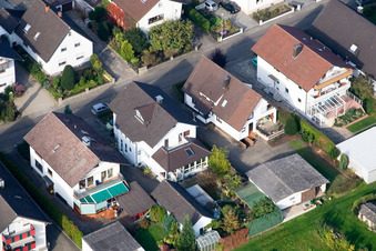 Luftbild von Urloffen,Runzweg in Appenweier im Bundesland Baden-Württemberg, Deutschland